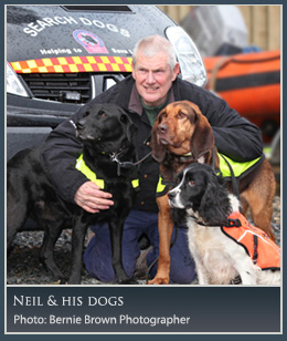 Neil and his Dogs